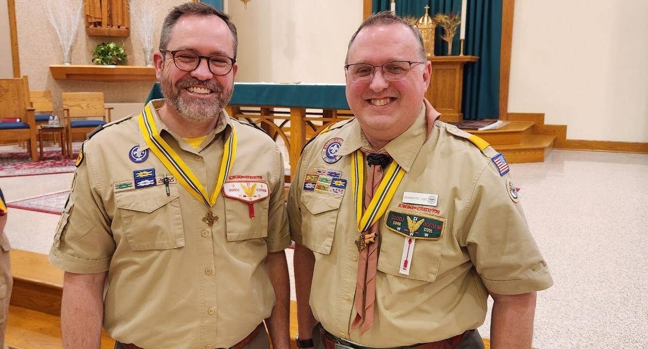 Principal Jeremy Joseph receives St. George Medal